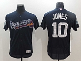 Atlanta Braves #10 Chipper Jones Navy 2017 Spring Training Flexbase Collection Stitched Jersey,baseball caps,new era cap wholesale,wholesale hats